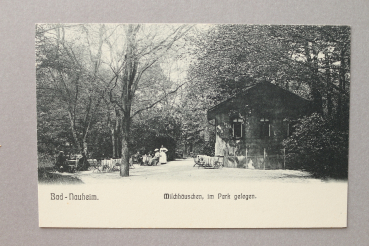 Ansichtskarte AK  Bad Nauheim 1900-1910 Milchhäuschen Park Restaurant Architektur Ortsansicht Hessen